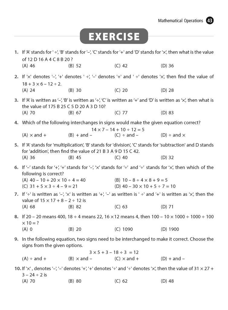 Olympiad Reasoning Workbook Class 7 - Enhances Lateral Thinking ...
