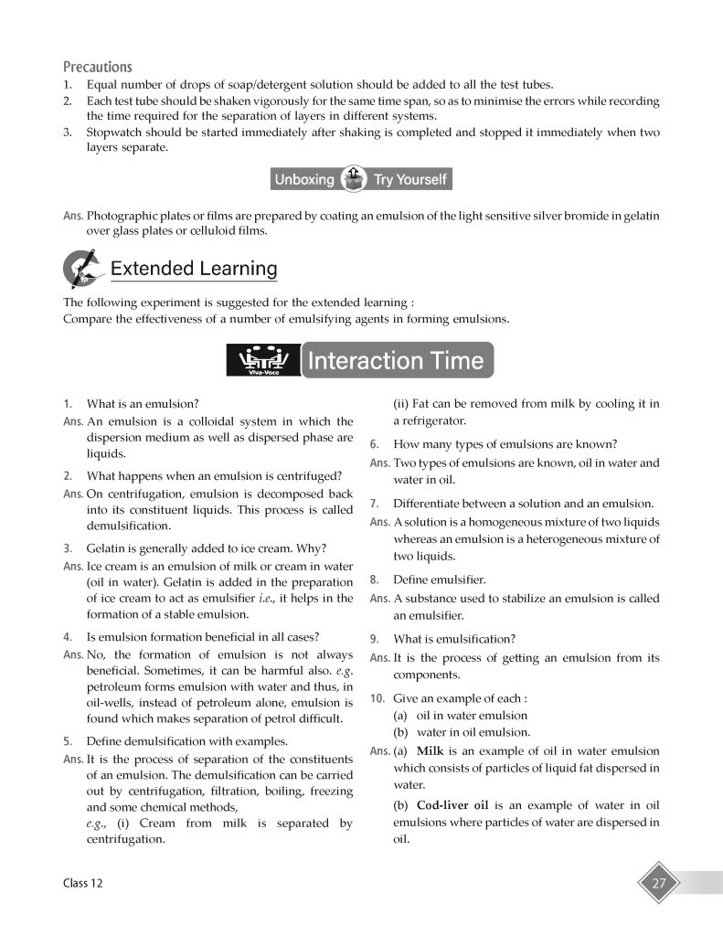 Lab Manual Class 12 Chemistry Book Based on CBSE Syllabus Lab