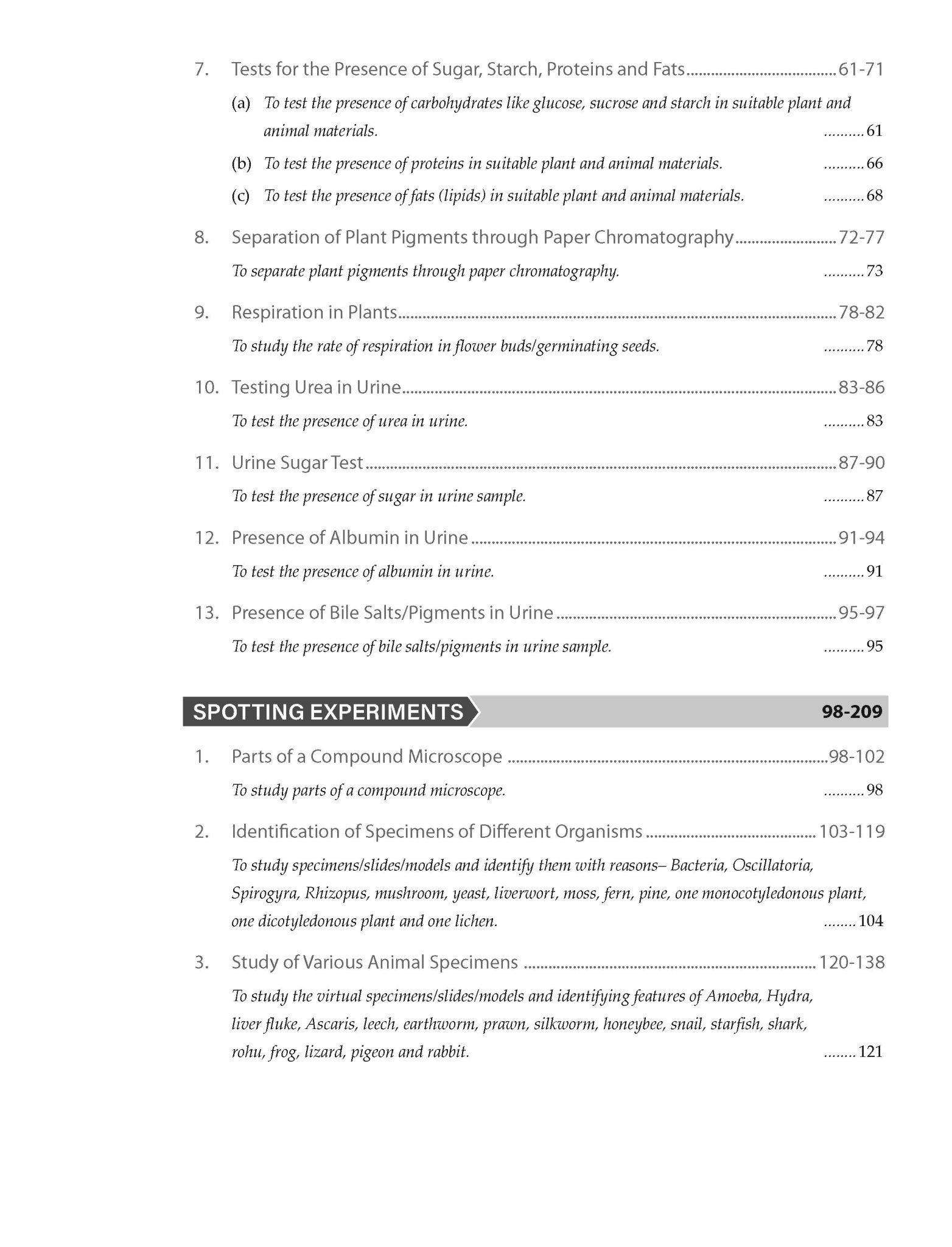 MTG Lab Manual Class 11 Biology Book Based on CBSE Syllabus Lab
