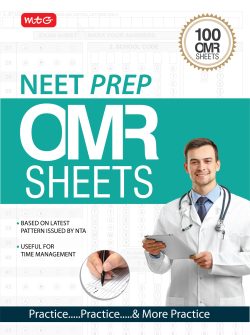 NEET OMR Sheets - 100 OMR Sheets to Attempt Question upto 200 MCQ's Based on NEET Exam Latest Pattern 2025