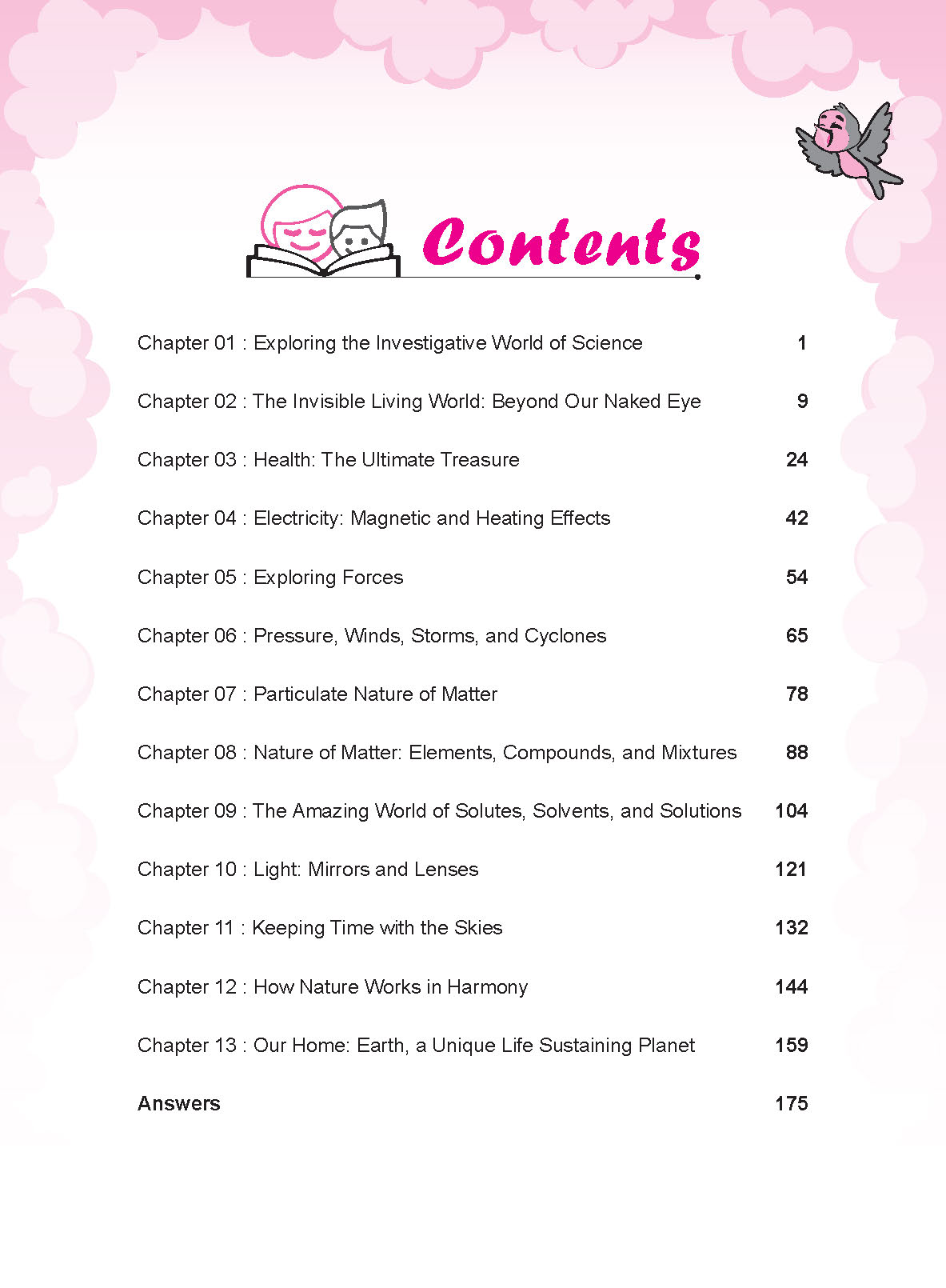 NCERT Buddy WB Science Class 8_Contents