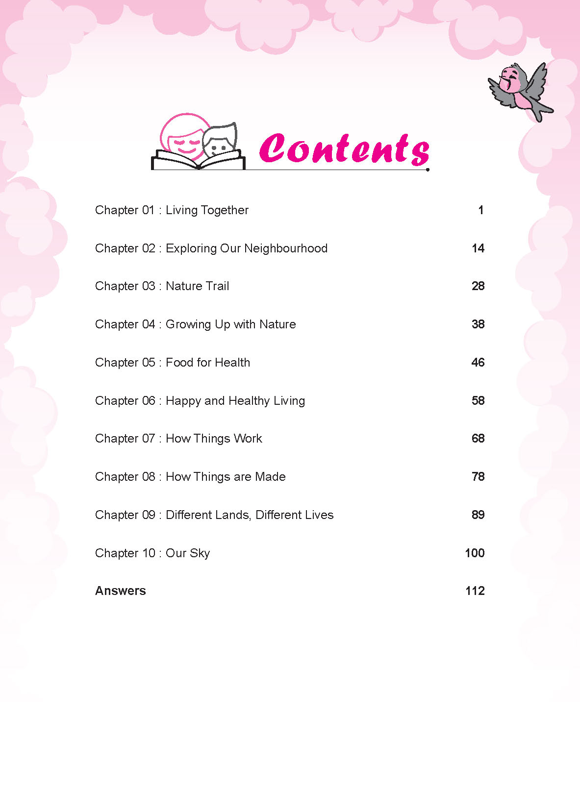 NCERT Buddy Workbook EVS Class 4_Contents