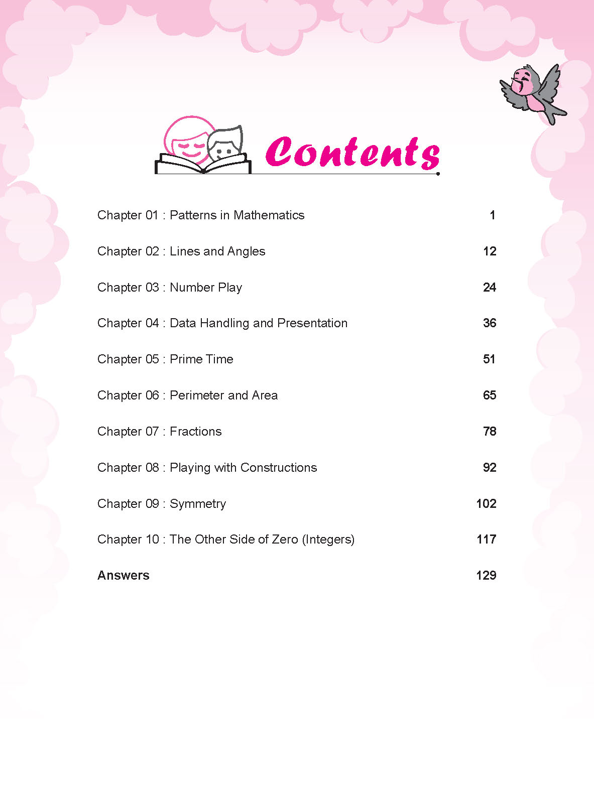 NCERT Buddy Workbook Maths Class 6_Contents