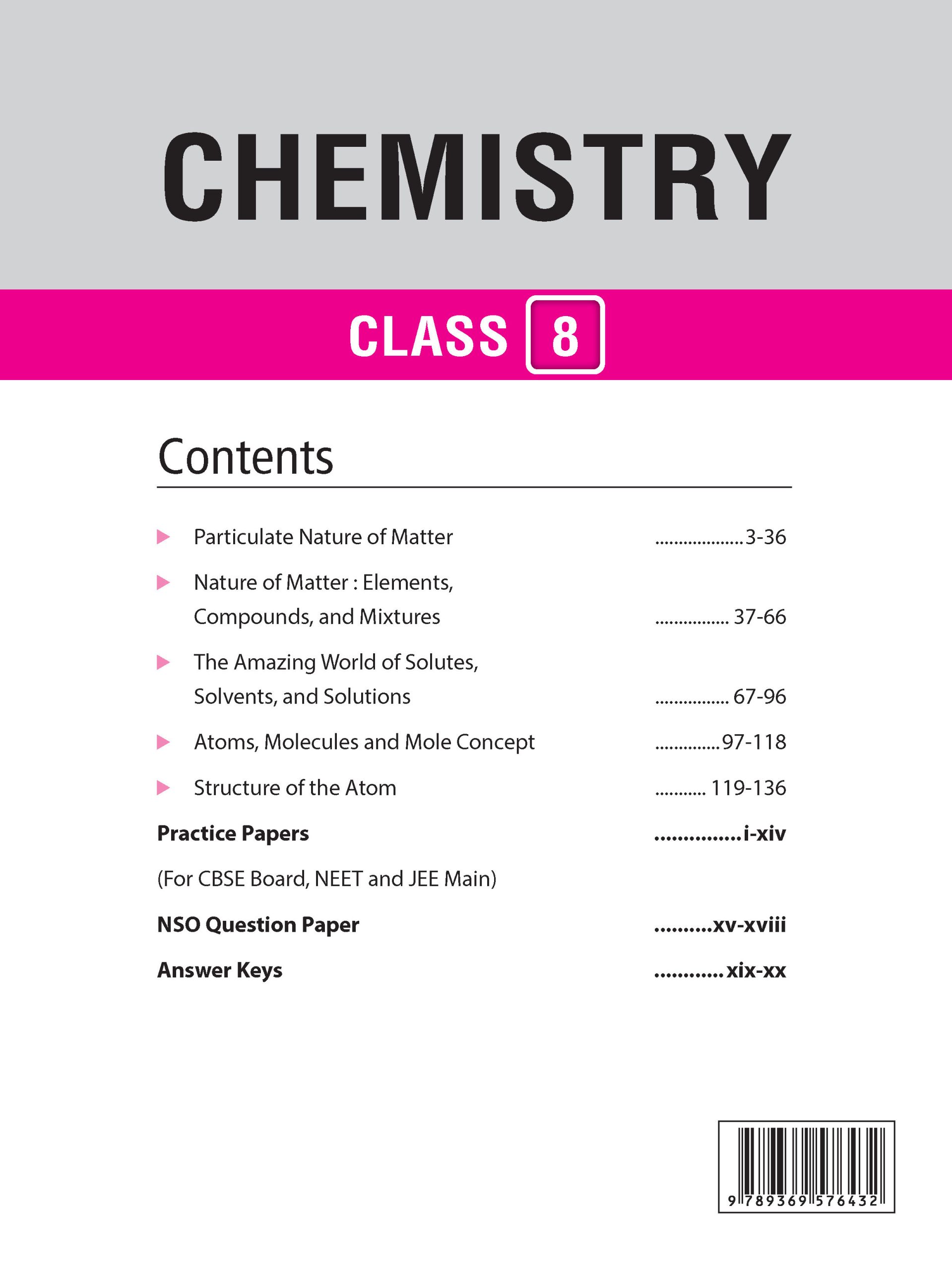 Foundation Course Class 8 Physics, Chemistry, Mathematics Part 1 and Biology (Set of 4 Books)