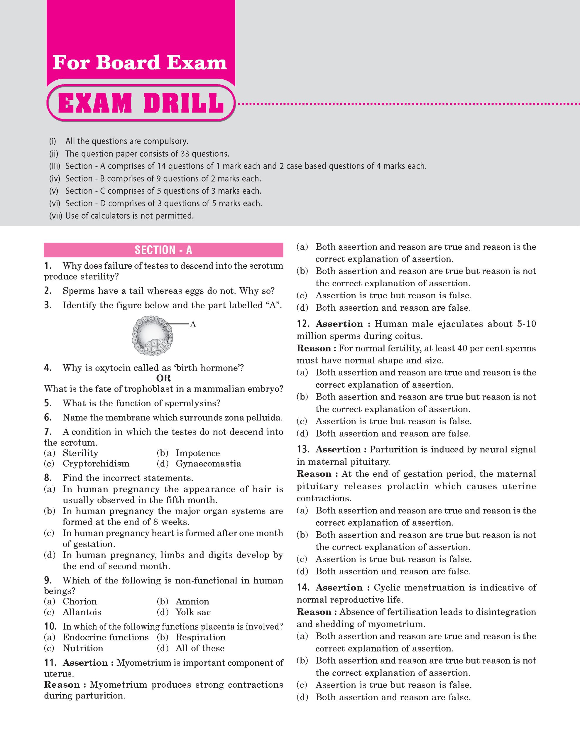 100 Percent NCERT and CBSE Biology Class 12 For 2026-27 Exam