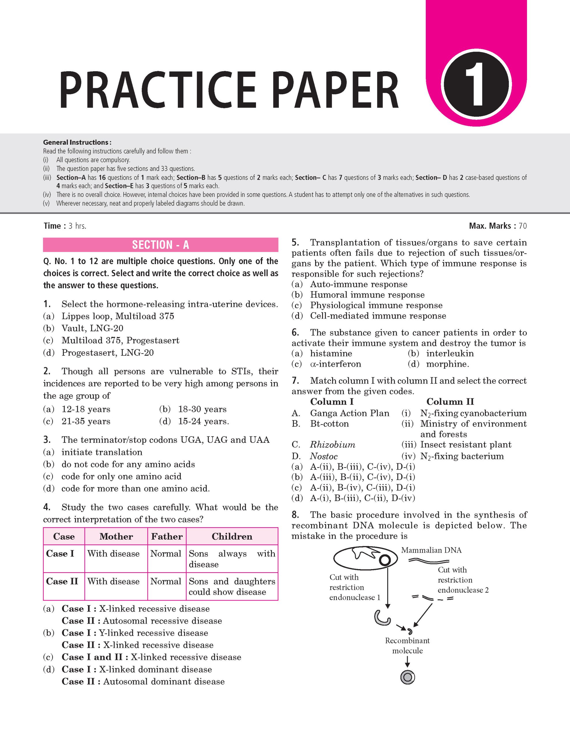 100 Percent NCERT and CBSE Biology Class 12 For 2026-27 Exam