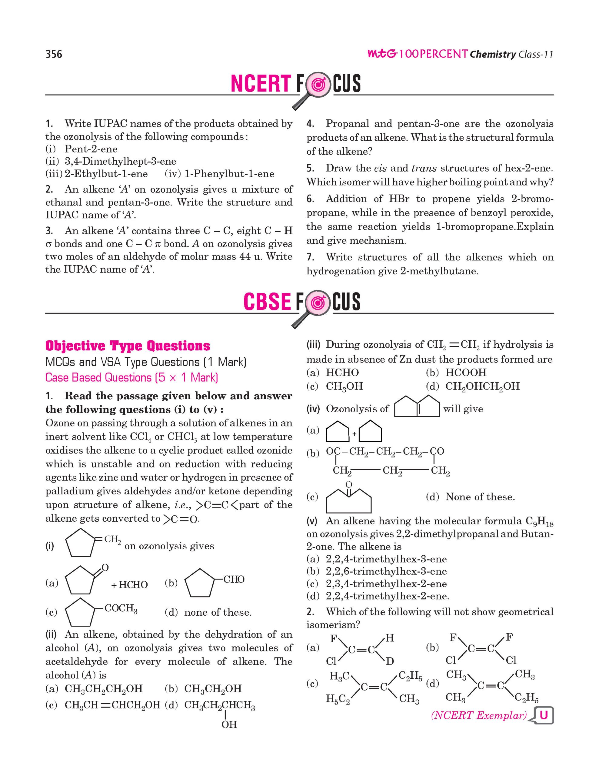 100 Percent NCERT and CBSE Chemistry Class 11 For 2026-27 Exam