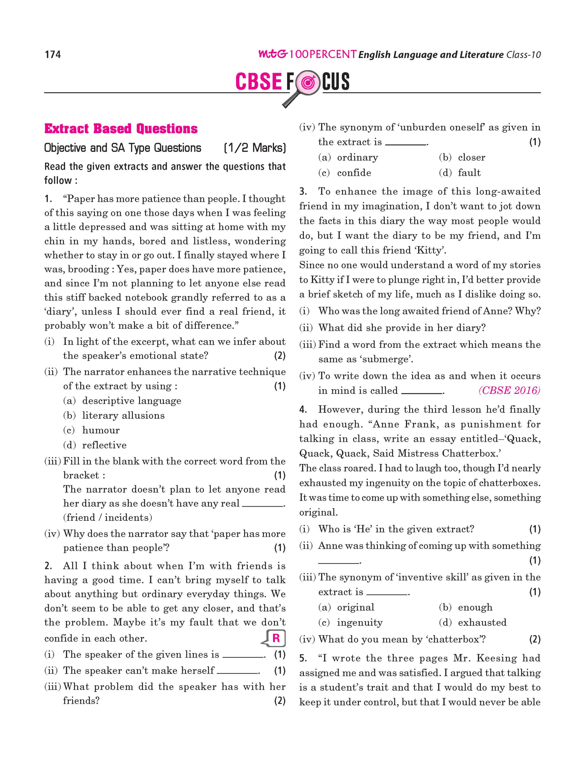 100 Percent NCERT and CBSE English Language and Literature Class 10 For 2026-27 Exam