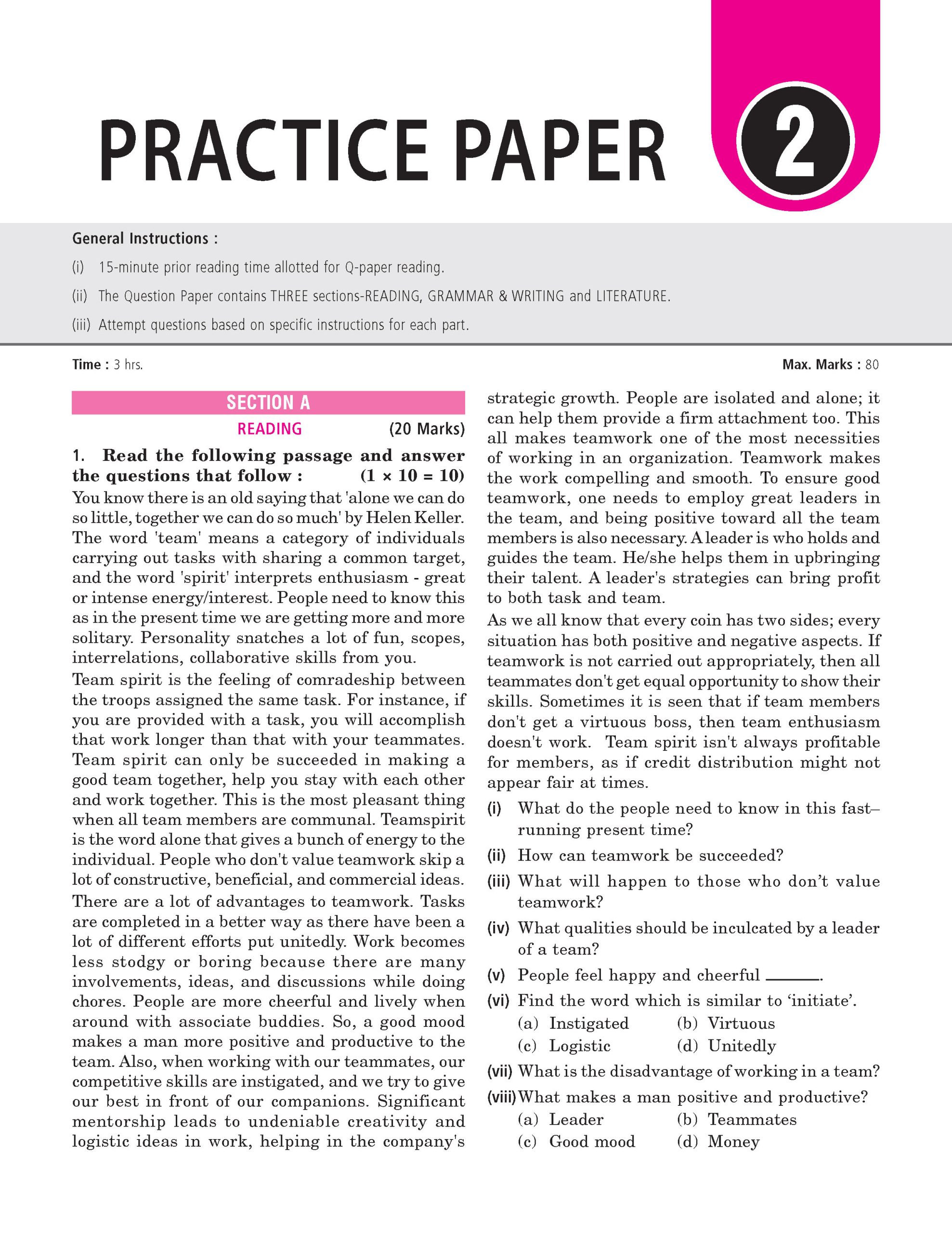 100 Percent NCERT and CBSE English Language and Literature Class 8 For 2026-27 Exam