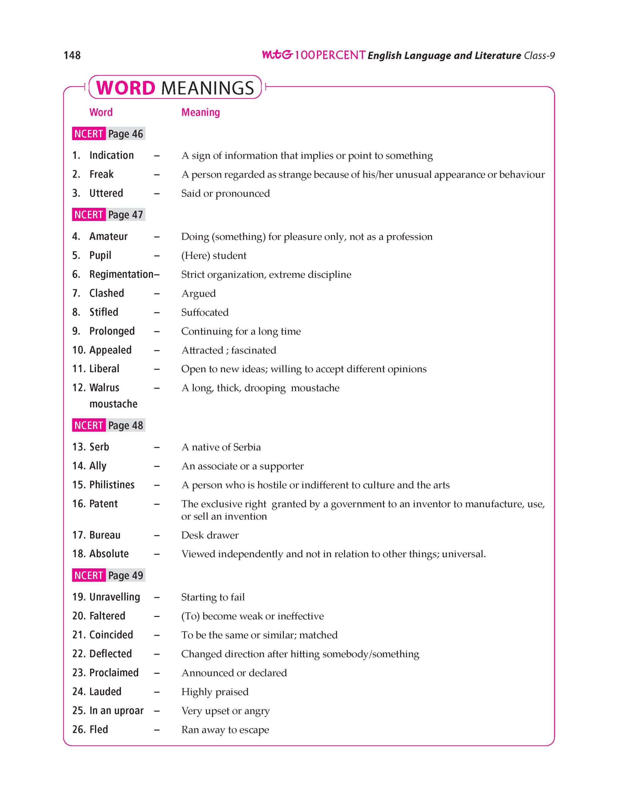 100 Percent NCERT and CBSE English Language and Literature Class 9 For 2026-27 Exam