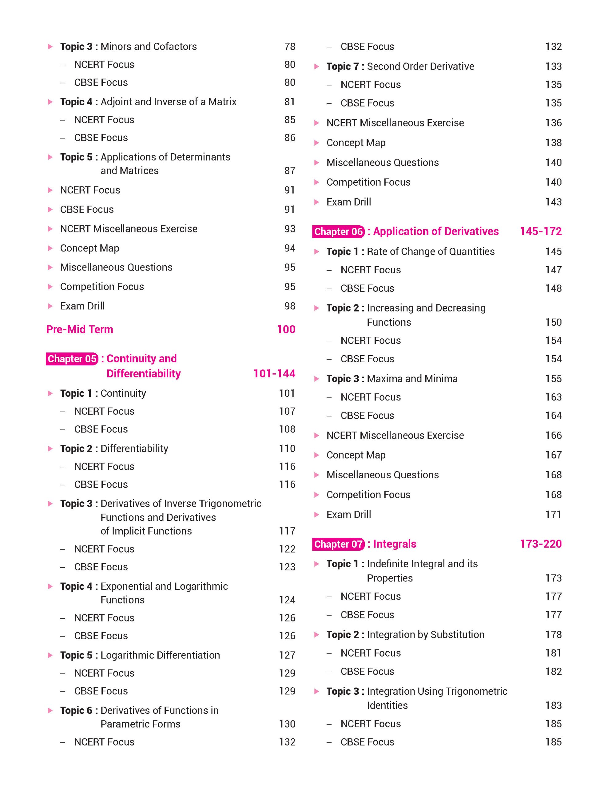100 Percent NCERT & CBSE Mathematics Class 12 For 2026-27 Exam