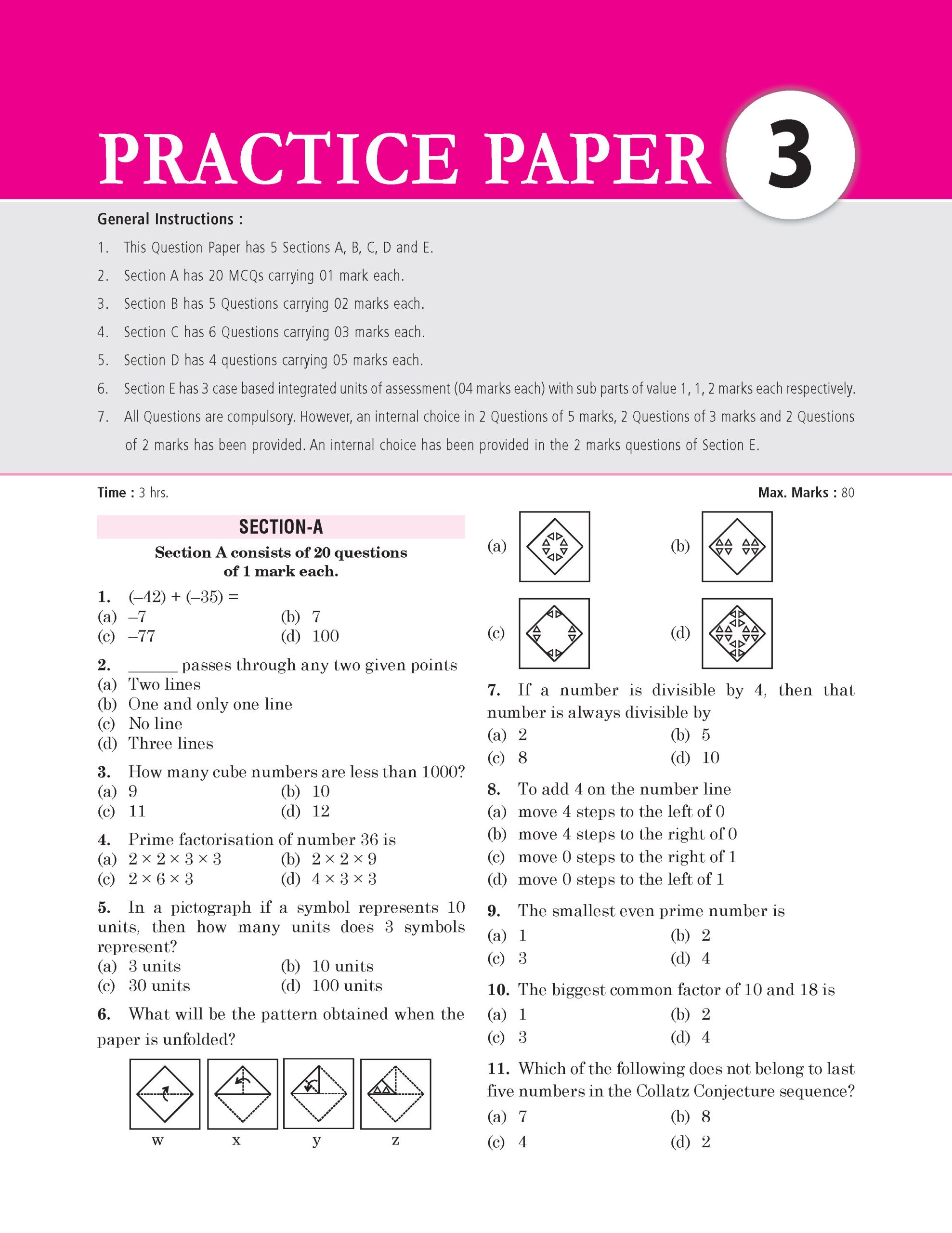 100 Percent NCERT and CBSE Mathematics Class 6 For 2026-27 Exam