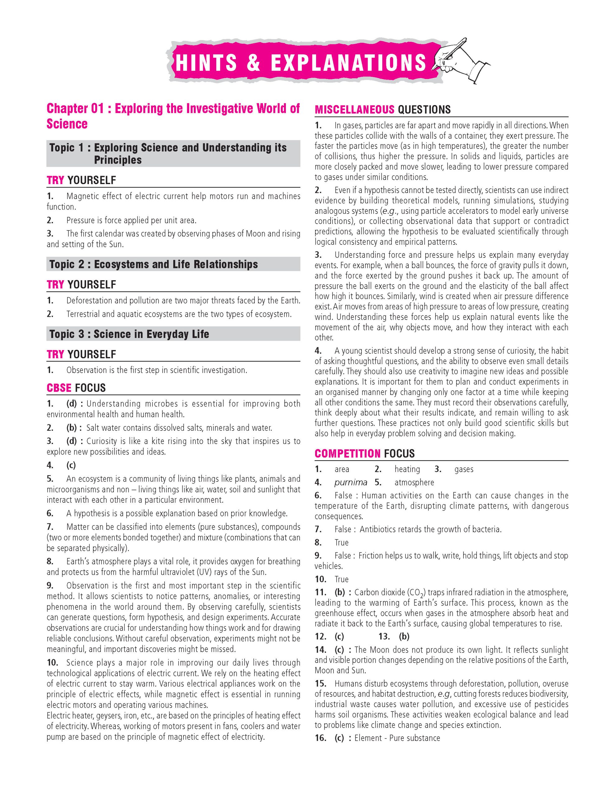 100 Percent NCERT and CBSE Science Class 8 For 2026-27 Exam