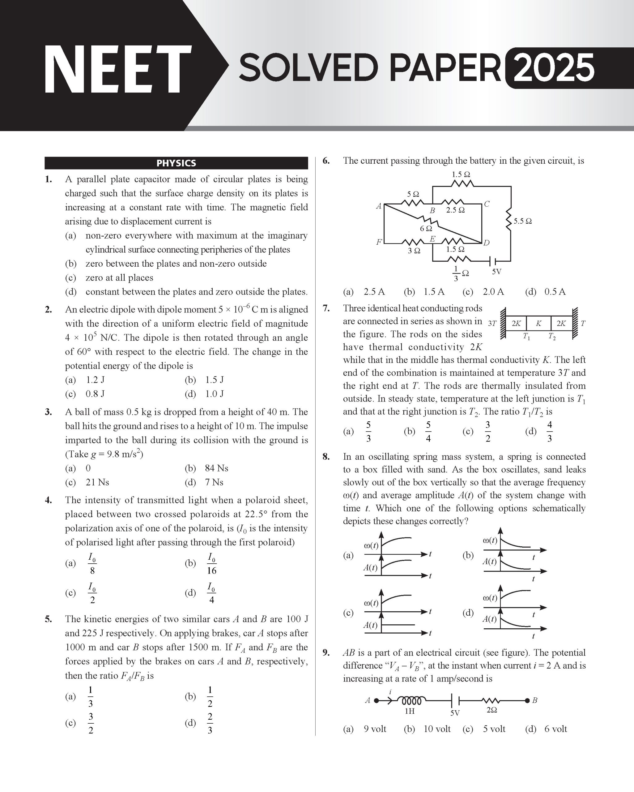 12 Years (2014-2025) NEET Previous Year Solved Papers | NEET Explorer For 2026 Exam
