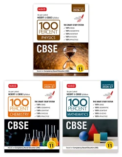 100 Percent NCERT and CBSE Physics, Chemistry, Mathematics Class 11 For 2026-27 Exam Combo