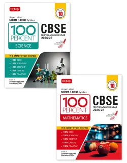 100 Percent NCERT and CBSE Science, Mathematics Class 10 For 2026-27 Exam Combo