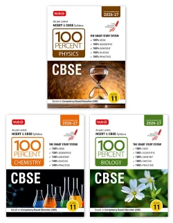 100 Percent NCERT and CBSE Physics, Chemistry, Biology Class 11 For 2026-27 Exam Combo
