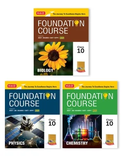 Foundation Course Class 10 Physics, Chemistry and Biology (Set of 3 Books)