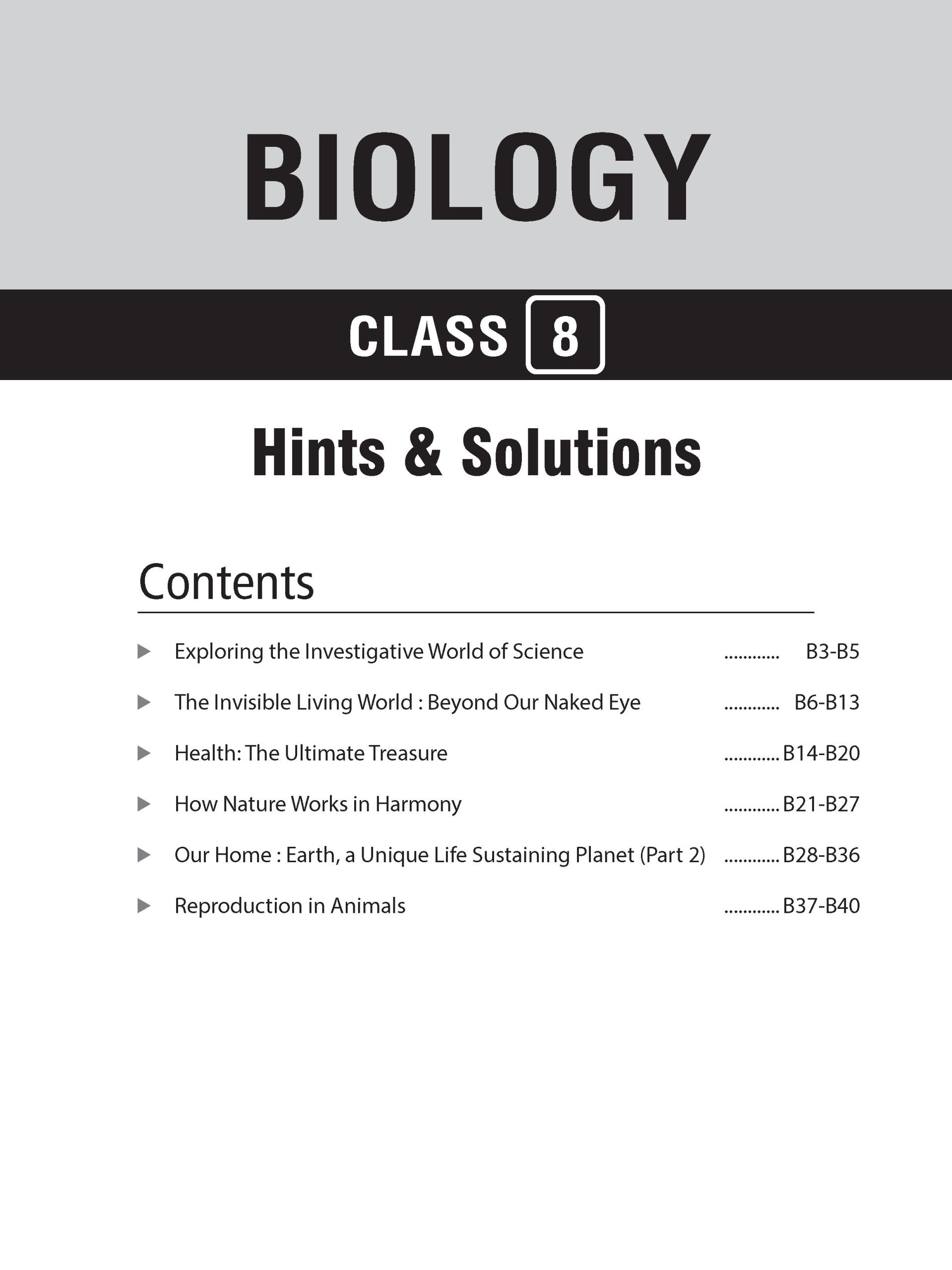 Foundation Course Class 8 Physics, Chemistry, Mathematics Part 1 and Biology (Set of 4 Books)