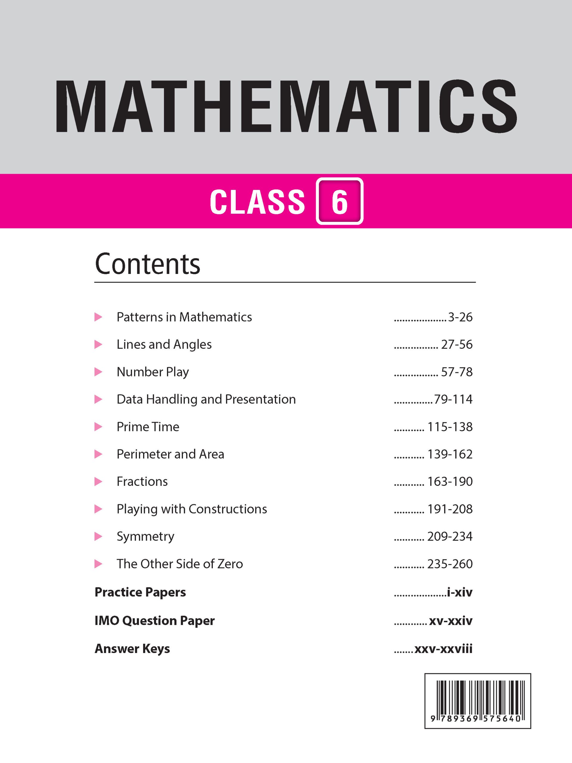 Foundation Course Class 6 Physics, Chemistry, Mathematics and Biology (Set of 4 Books)