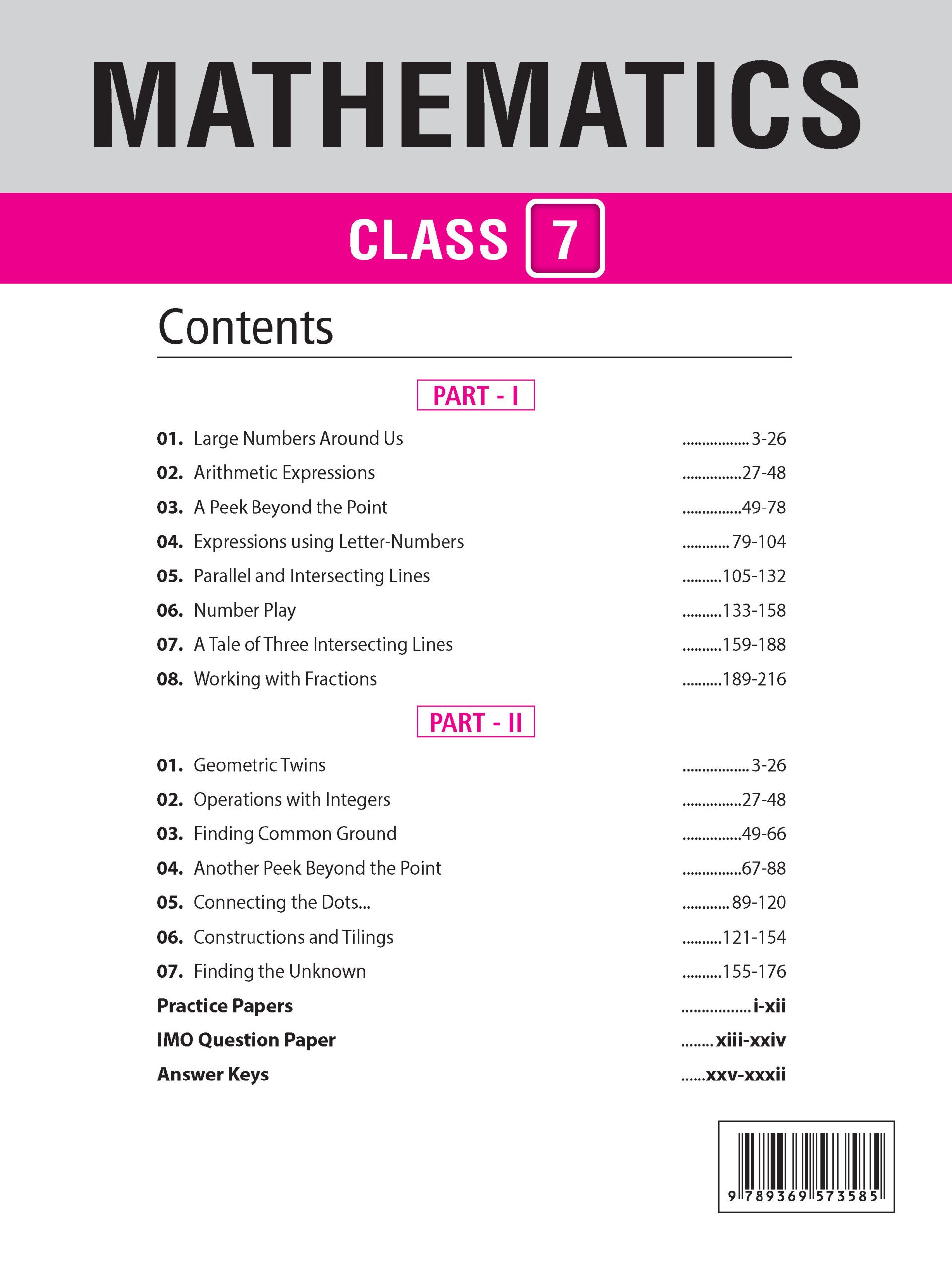 Foundation Course Class 7 Physics, Chemistry, Mathematics and Biology (Set of 4 Books)