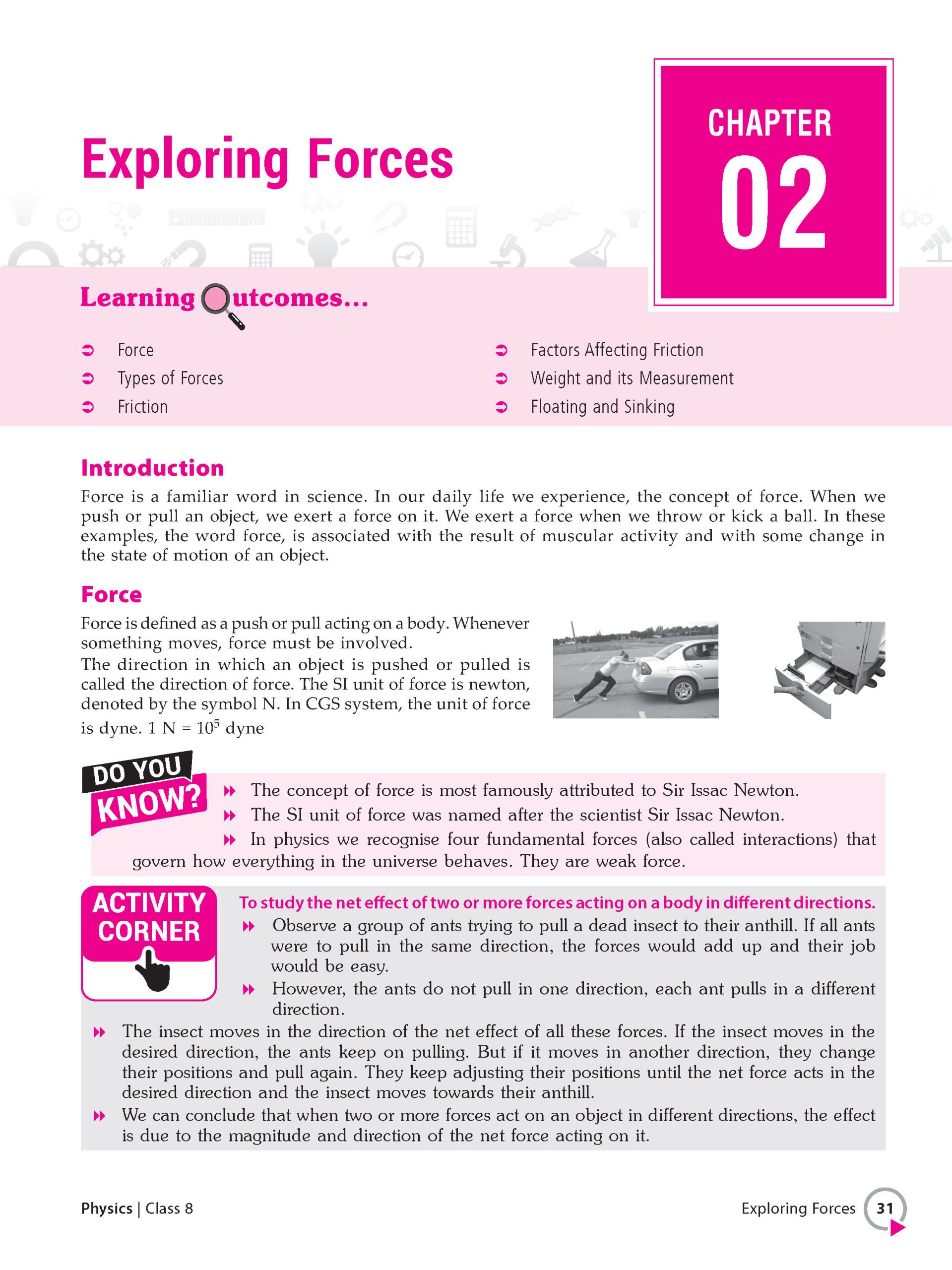 Foundation Course Class 8 Physics For NEET, IIT-JEE, CUET and Boards Exams (Edition 2026-2027)