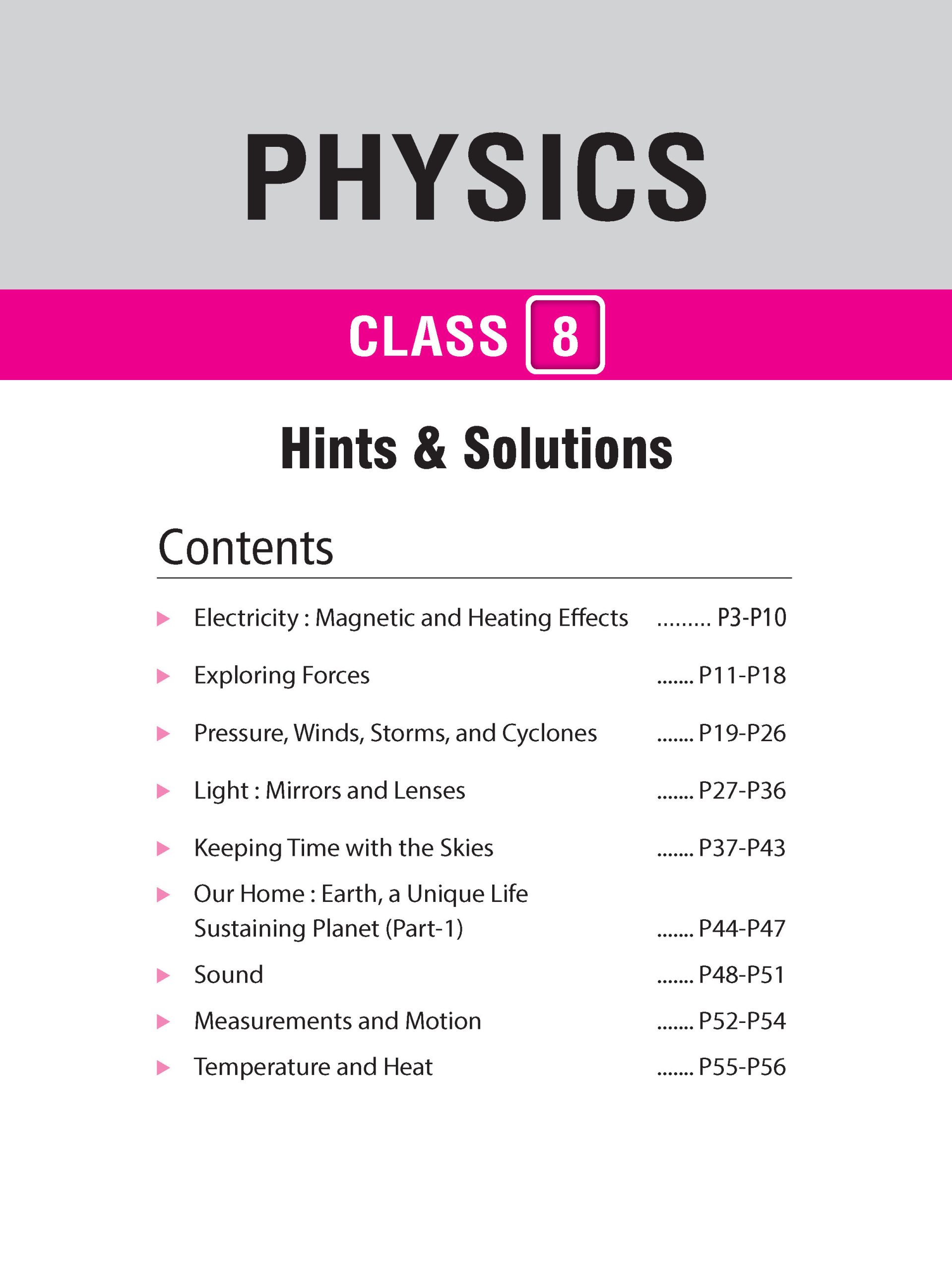 Foundation Course Class 8 Physics, Chemistry, Mathematics Part 1 and Biology (Set of 4 Books)