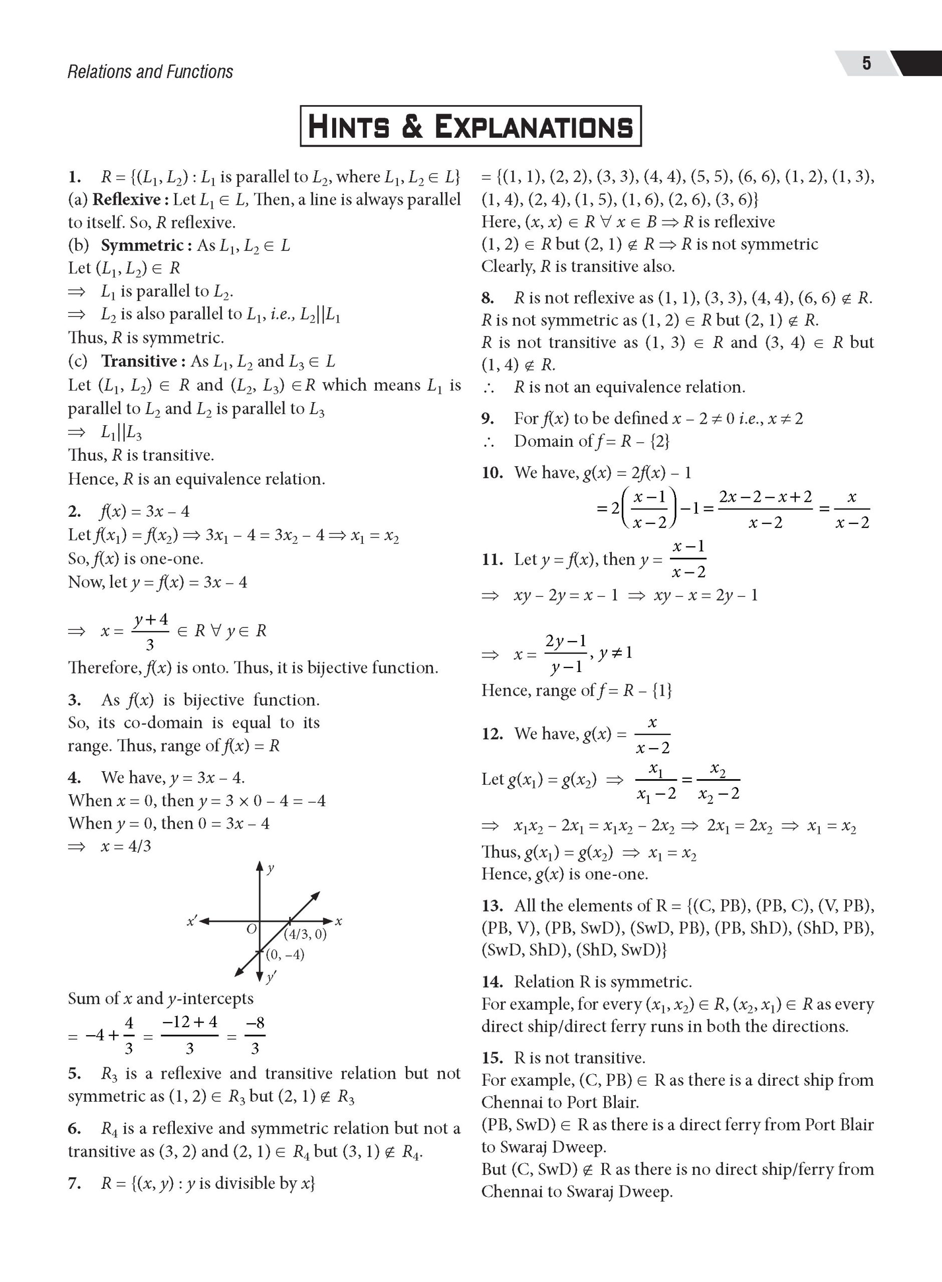 Score More Case Study Chapter wise Practice Questions Maths Class-12