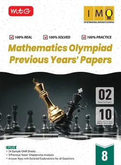 IMO Class-8 Olympiad 10 Previous Years Papers (2025-2021 Set A and B) Science with Sample OMR Sheet For 2026-27 Exam