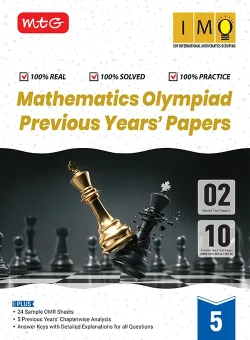IMO Class-5 Olympiad 10 Previous Years Papers (2025-2021 Set A and B) Science with Sample OMR Sheet For 2026-27 Exam