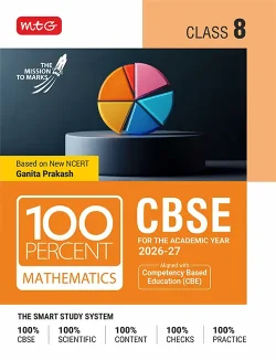 CBSE 100 Percent Class 8 Mathematics Book for 2026-27 Exam