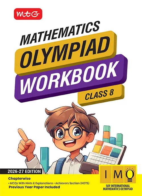 Class 8 International Mathematics Olympiad (IMO) Workbook for 2026-27 Exam