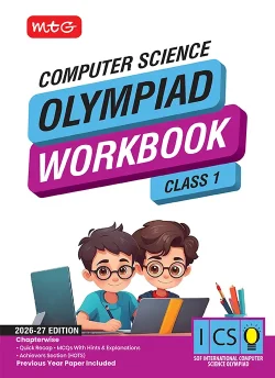 Class 1 International Computer Science Olympiad (ICSO) Workbook for 2026-27 Exam