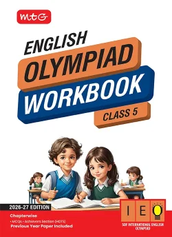 Class 5 International English Olympiad (IEO) Workbook For 2026-27 Exam