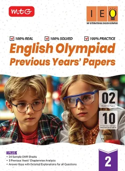 IEO Class-2 Olympiad 10 Previous Years Papers (2025-2021 Set A and B) English with Sample OMR Sheet For 2026-27 Exam