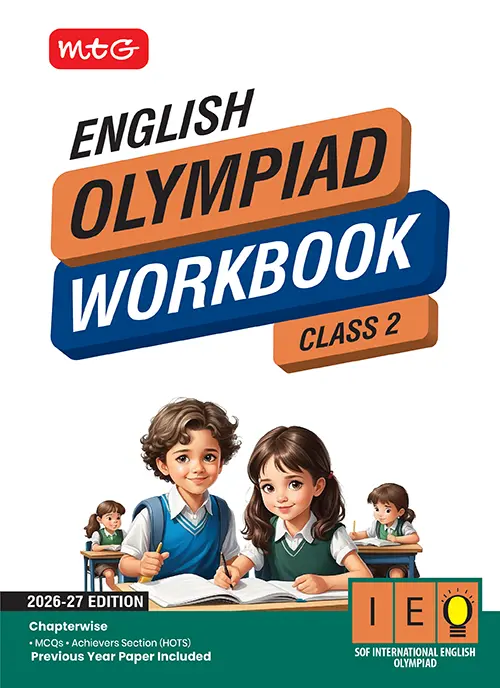 Class 2 International English Olympiad (IEO) Workbook For 2026-27 Exam