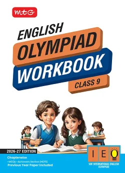 Class 9 International English Olympiad (IEO) Workbook For 2026-27 Exam