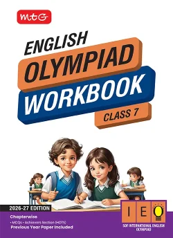 Class 7 International English Olympiad (IEO) Workbook For 2026-27 Exam