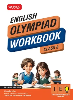 Class 8 International English Olympiad (IEO) Workbook For 2026-27 Exam