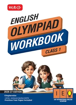 Class 1 International English Olympiad (IEO) Workbook For 2026-27 Exam