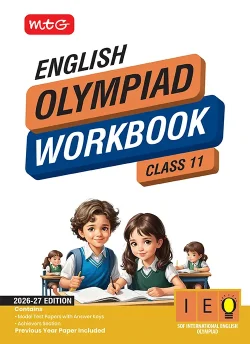 Class 11 International English Olympiad (IEO) Workbook For 2026-27 Exam