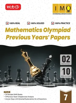 IMO Class-7 Olympiad 10 Previous Years Papers (2025-2021 Set A and B) Science with Sample OMR Sheet For 2026-27 Exam