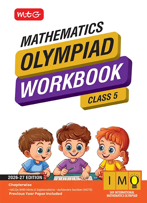 Class 5 International Mathematics Olympiad (IMO) Workbook for 2026-27 Exam