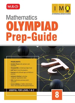 Class 8 Olympiad Prep-Guide (OPG) Mathematics (IMO) – Detailed Theory, Self Test For SOF 2026-27 Exam