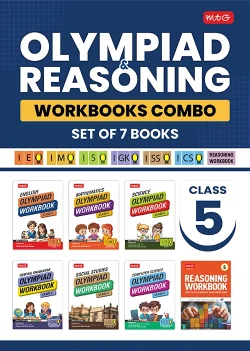 Class 5 ISO-IMO-IEO-ICSO-IGKO-ISSO Olympiad Workbook and Reasoning Book Combo For 2026-27 Exam (Set of 7 Books)