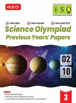 ISO Class-3 Olympiad 10 Previous Years Papers (2025-2021 Set A and B) Science with Sample OMR Sheet For 2026-27 Exam - Physical