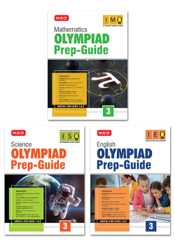 Class-3 Olympiad Prep-Guide Mathematics, Science and English (OPG Combo Pack) For SOF 2026-27 Exam