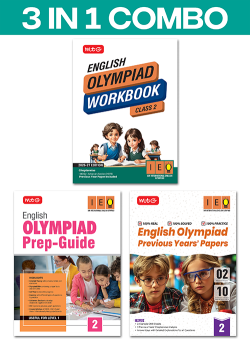 Class 2 International English Olympiad (IEO) Workbook, Prep-Guide and Previous Years Papers (PYQs) (3 IN 1 COMBO) For 2026-27 Exam