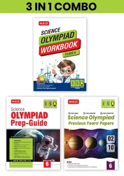 Class 6 International Science Olympiad (ISO) Workbook, Prep-Guide and Previous Years Papers (PYQs) with Mock Test Paper - SOF Olympiad Books For 2026-27 Exam (3 IN 1 COMBO)