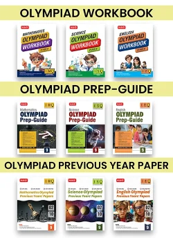 Class-9 (IMO-ISO-IEO) Olympiad Workbook, Prep-Guide and Previous Years Papers (PYQs) For 2026-27 Exam (Set of 9 Books)
